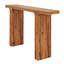 Table d'entrée en placage d'acacia de 60 po avec pieds de longueur plancher, table de canapé d'entrée minimaliste, console avec pieds carrés robustes-628746513
