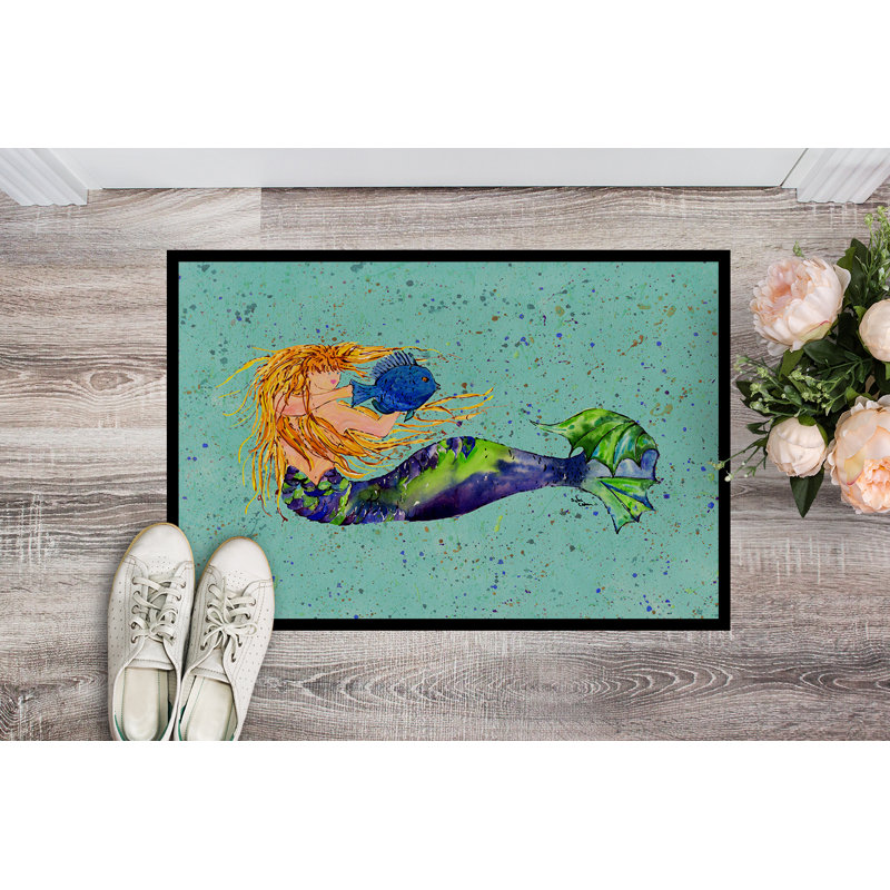 Fuqua Non-Slip Indoor Doormat, Rectangle 1'6" x 2' 3"