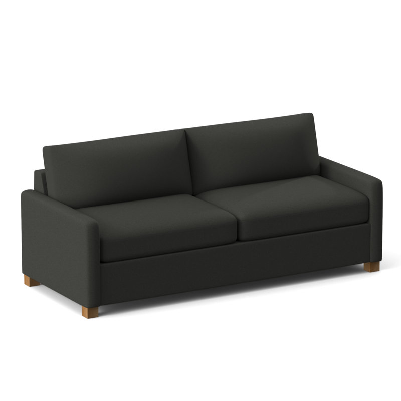 Wilkinson Upholstered 87'' Sofa, Dorset Charcoal