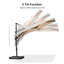 182cm X 304cm Rectangular Cantilever Parasol-1198524053