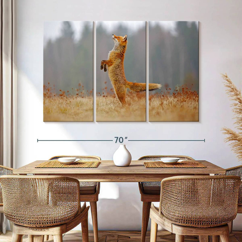 Brampt Fox Stand, 14" H x 23" W