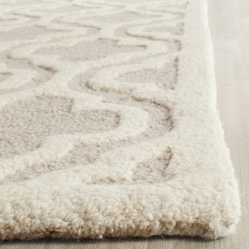 Tapis en laine touffeté à la main Cannen, Rectangle 9 pi x 12 pi