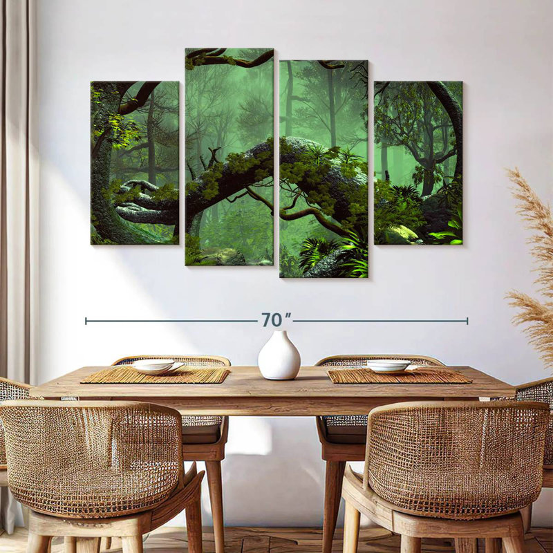 Alvord The Dark Forest, 42" H x 68" W