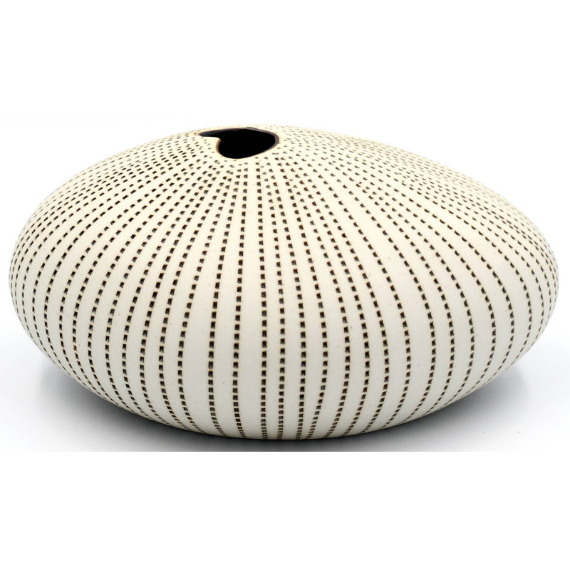 Avdullah Handmade Porcelain China Table Vase, Brown