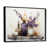 Black Floater Framed
