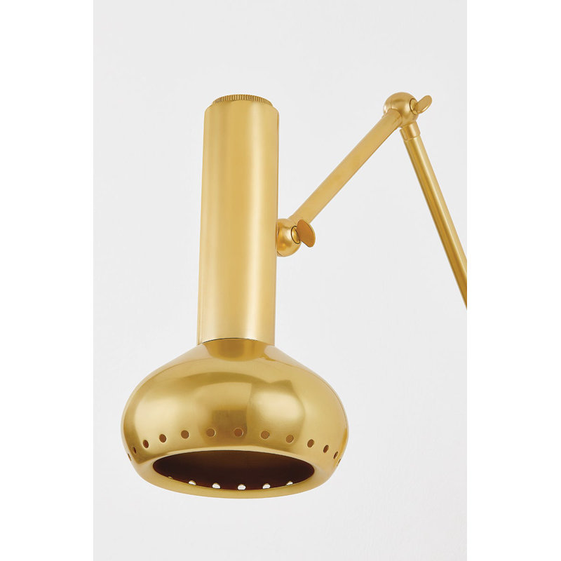 Roald 1 - Light Swing Arm, Aged Brass