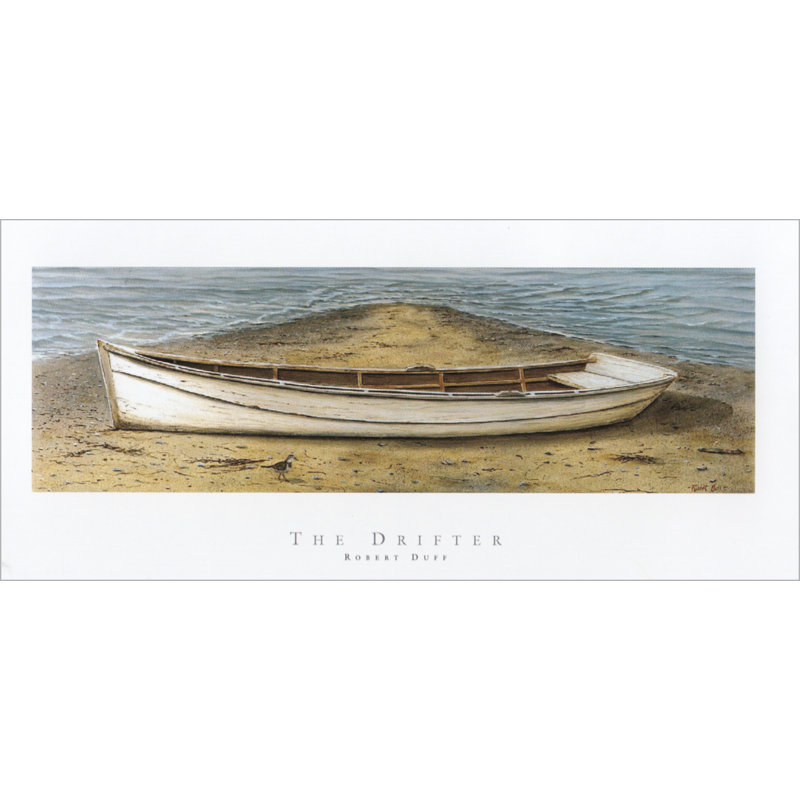 Impression d’art graphique sur papier « the Drifter » par Robert Duff