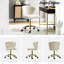 Petillo Swivel Velvet Office Task Chair with Adjustable Height and Padded Cushion-731304326