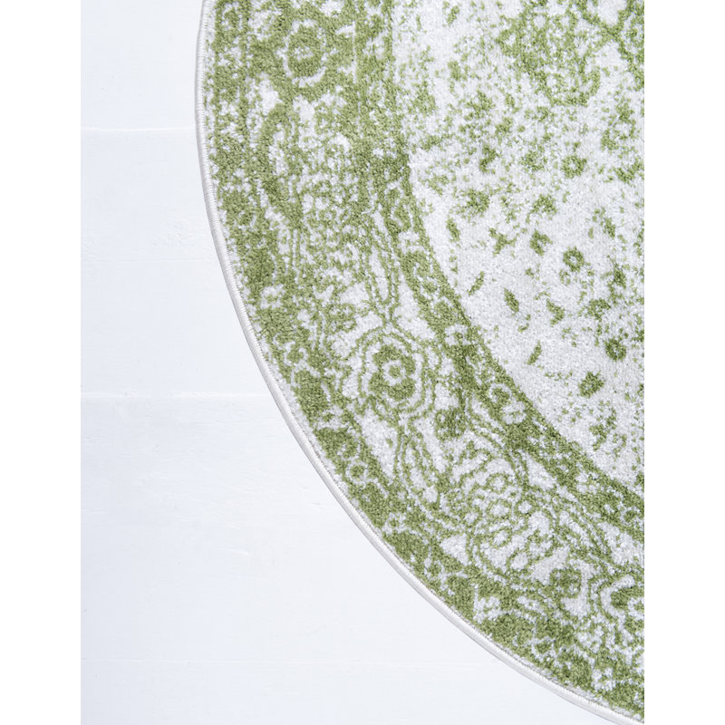 Oriental Area Rug, Round 152cm