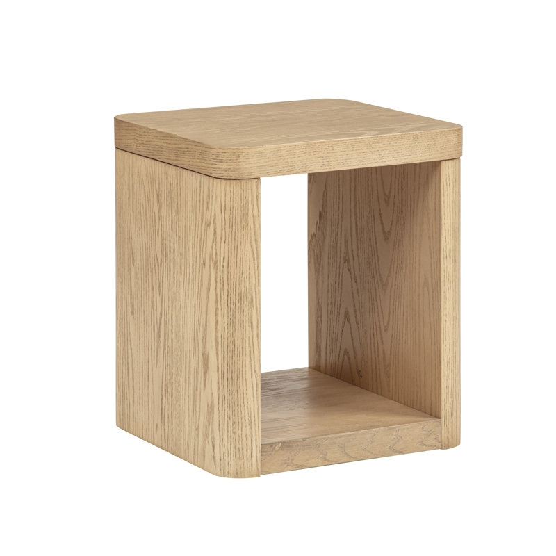 Noah Natural Side Table, Natural Wood