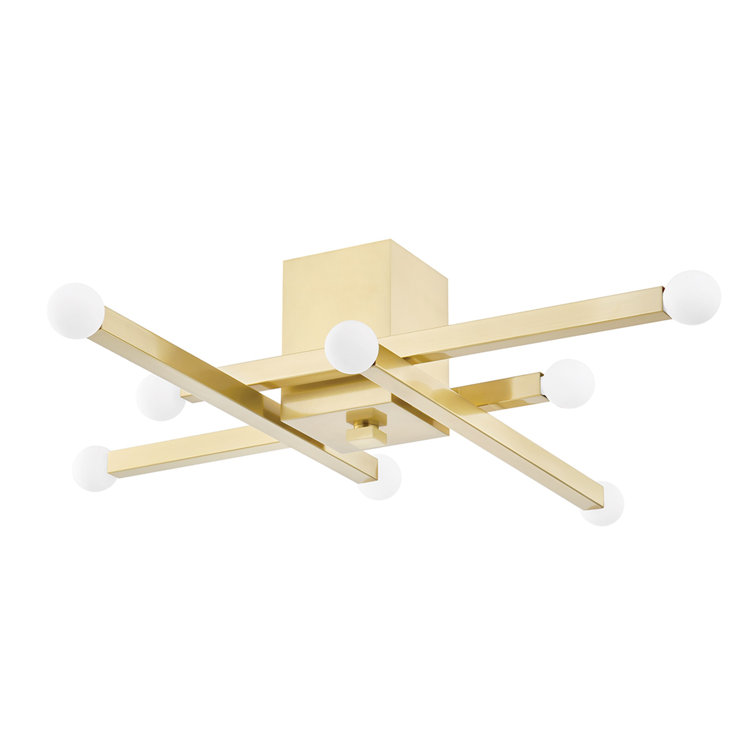 Dona 8 - Light 32'' Unique/Statement Sphere Flush Mount
