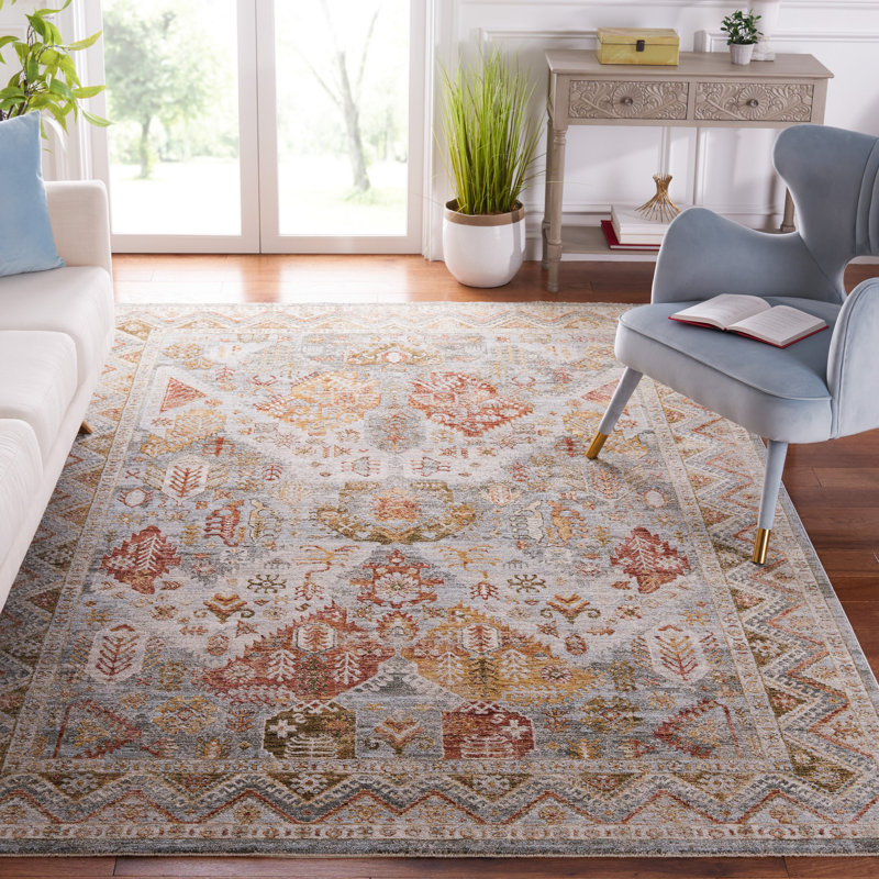 Tapis Xanthi Performance Southwestern, Rectangle 5 pi 3 po x 7 pi 6 po