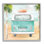 «Beach or Bust Blue Surf Cruiser» par Dina June - peinture sur bois