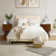 Boneva Mid-century Modern 2-Drawer Nightstand with Hidden Drawer and Built-In Outlets