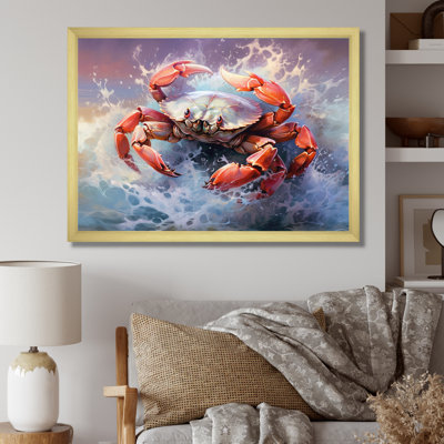 Crab Beachcombers I - Crab Wall Decor