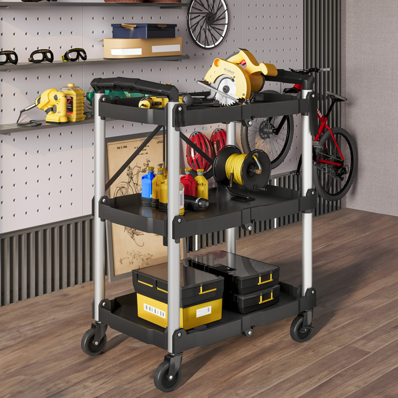Chariot utilitaire avec roues H 43 po x l 17,7 po
