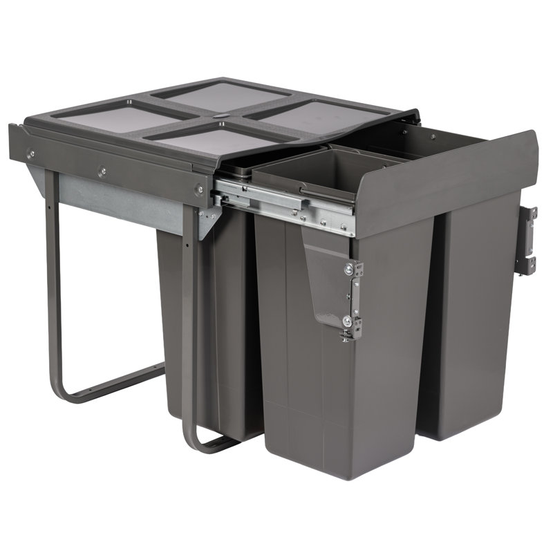 Plastic Pull Out Rubbish Bin