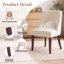 Chaise de salle à manger rembourrée Arlene-89188295