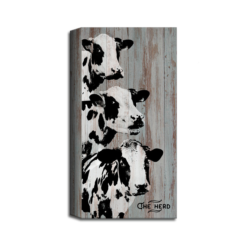" The Herd " by Olivia Rose, 48" H x 24" W x 1.5" D