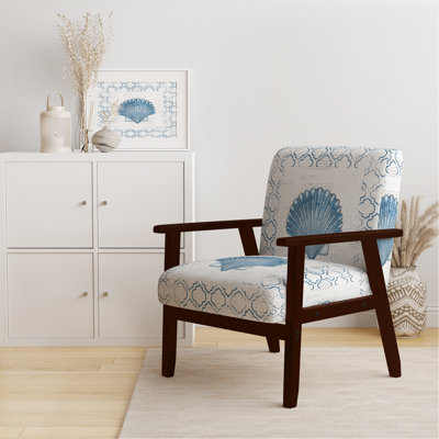 Fauteuil d'appoint rembourré nautique et côtier Genetta