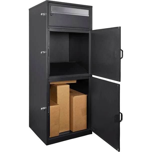 MPCB-100 Three Compartment Locking Mail and Parcel Box with Package Compartments