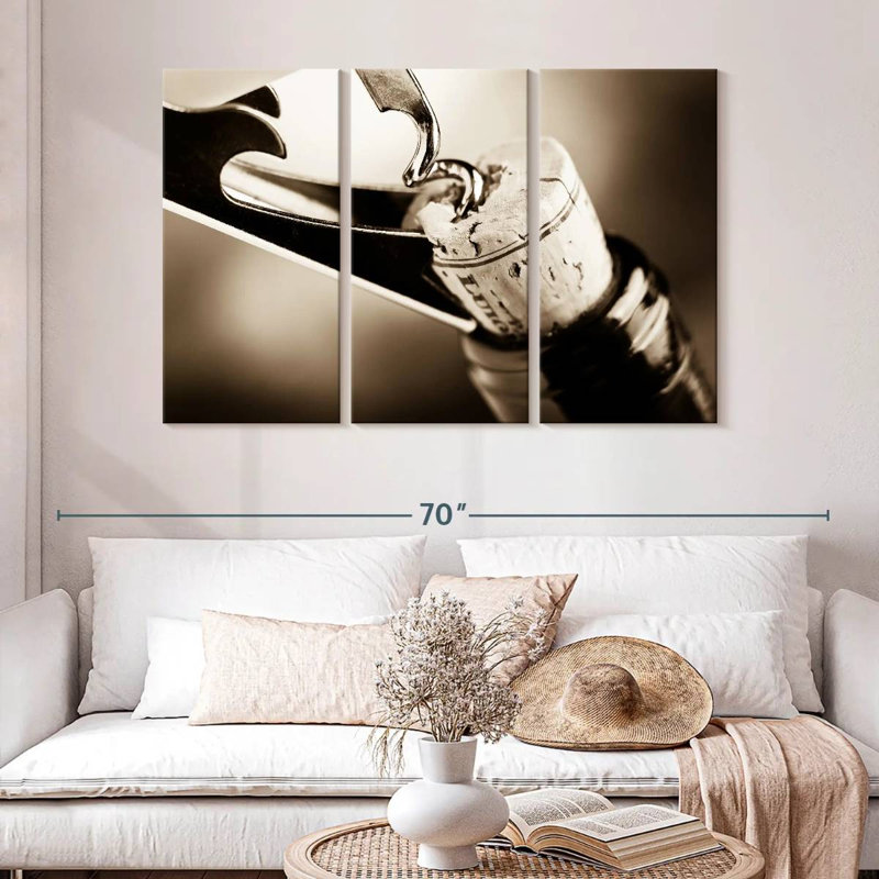 Yarlin Wine Cork, 32" H x 50" W