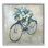 Fleur, fleurs, panier à vélo, estampe numérique par Nan