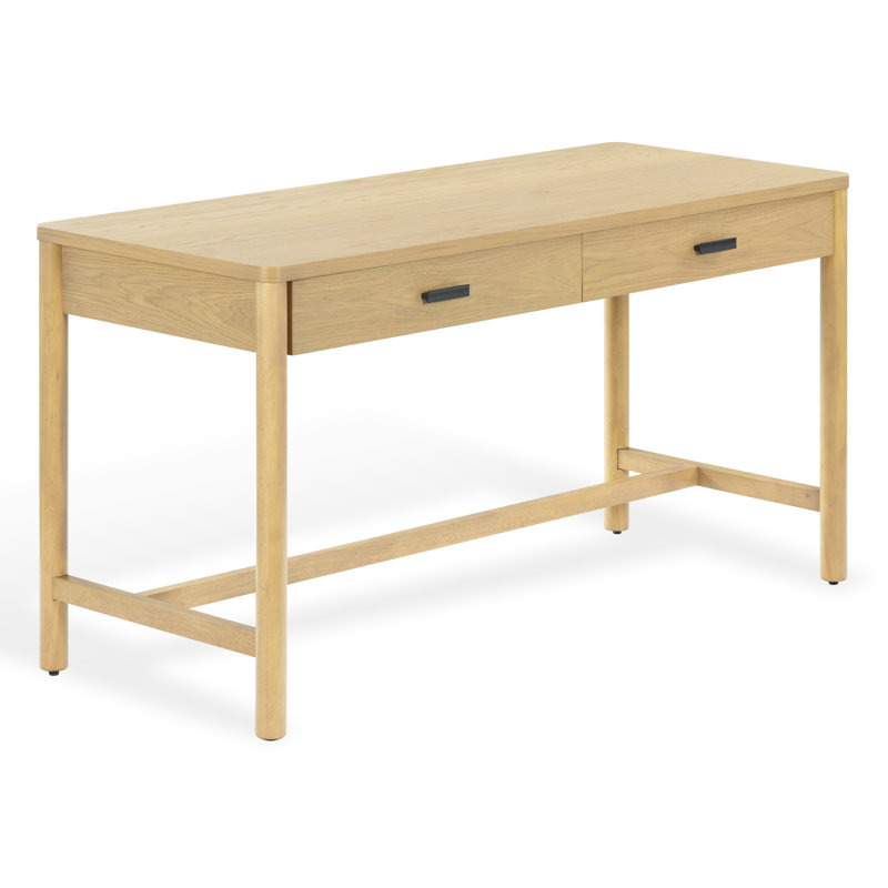 Bureau 2 tiroirs Kaplan, Naturel