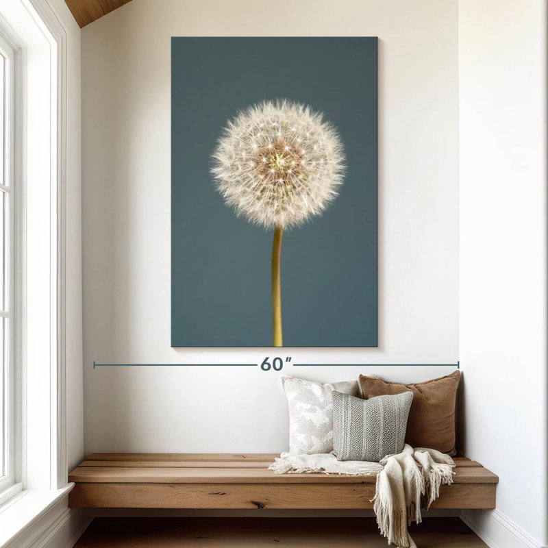 Harnek Dandelion Close Up, 51" H x 34" W