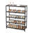 12 Pairs Metal Shoe Storage
