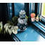 Handmade Glass Tall Snowman Figurine-1081879312