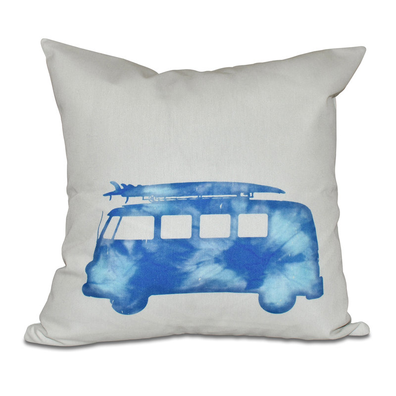  Housse et insert de coussin extérieur d'extérieur, bleu