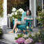 Chaise Adirondack pliante en plastique Bryes-2103598858