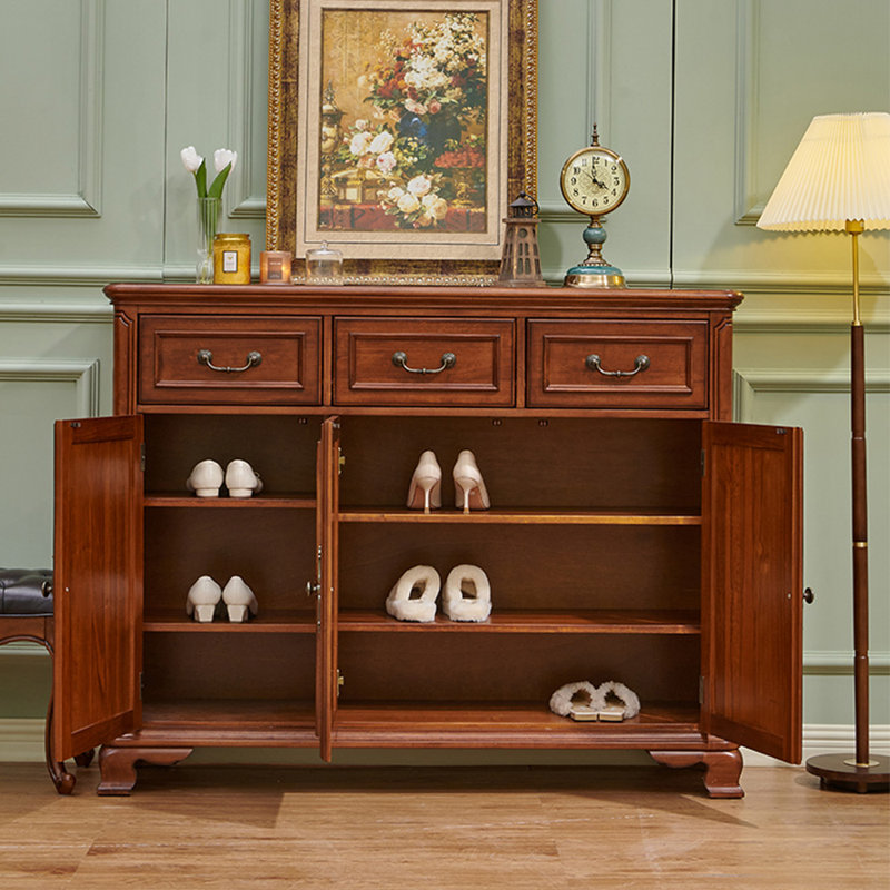 Grande armoire à chaussures de style américain