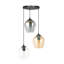 Cadi-Grace 4 - Light Black Cluster Pendant-69751434-69751435-251785394