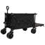 Wagon pliable avec hayon rallongé