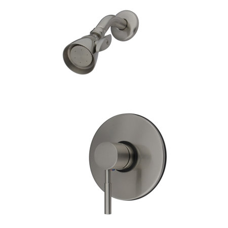 South Beach Pressure Balance Shower Faucet Trim, Satin Nickel