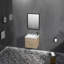 Ensemble de meuble-lavabo simple 35 po avec surface solide Kayleeh