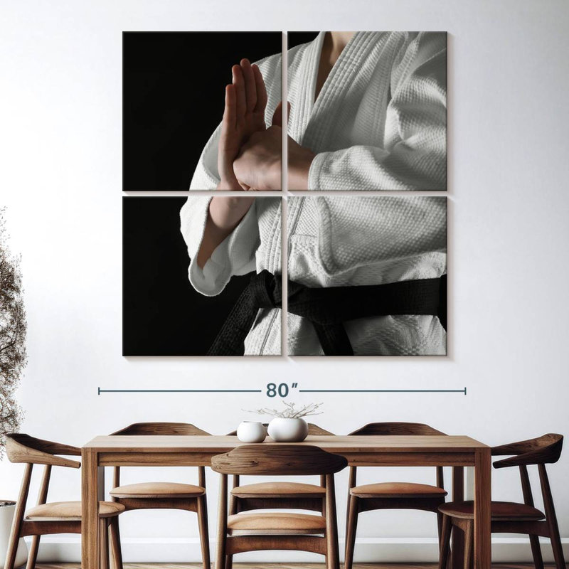 Sireci Karate Salute, 74" H x 74" W