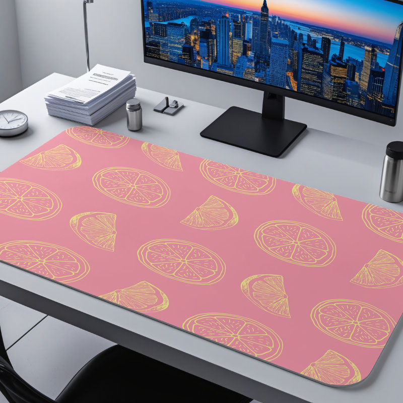 Polyester Desk Pad, 31.5x15.5
