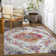 Tapis crème / rose vif Spera