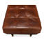 Banc en cuir véritable Prince Albert