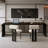 Black Rectangular Solid Wood desk-1551973852