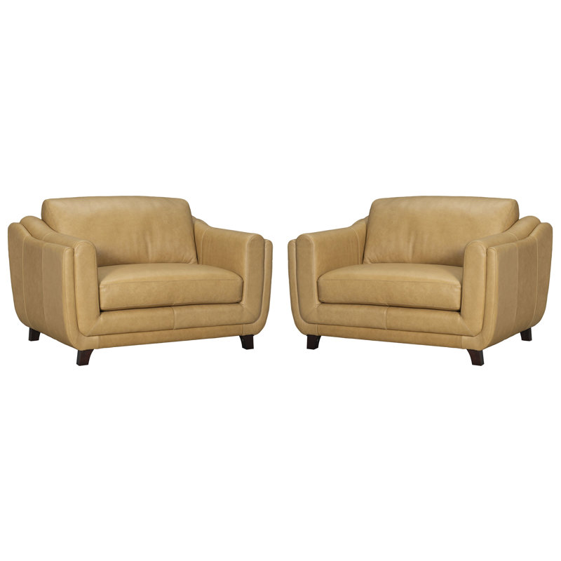 Ensemble de deux chaises fixes et demie