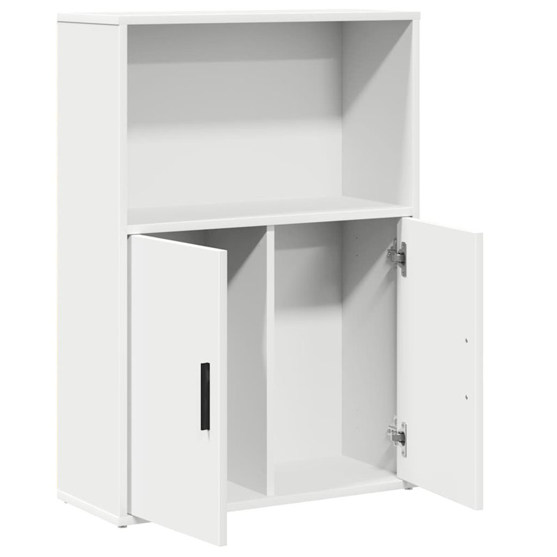Shevetta 85cm H x 60cm W Bookcase, White