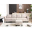 Chaise modulaire beige moderne - 4 avec espace de rangement-1753051343