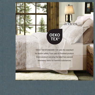 Cotton Blend Floral Duvet Cover Set