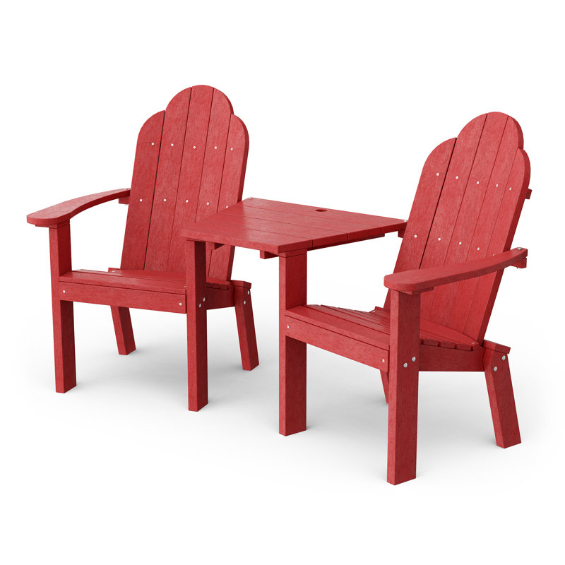 Classic Deck Chair Tete-A-Tete, Cardinal Red