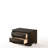 Table de chevet 2 tiroirs Cemya