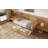 Traditional Style Rattan Daybed With 2 Drawers For Limited Space,Guest Room